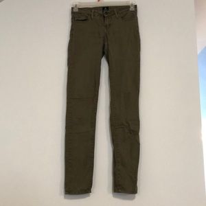 Just Black Olive-colored Jeans